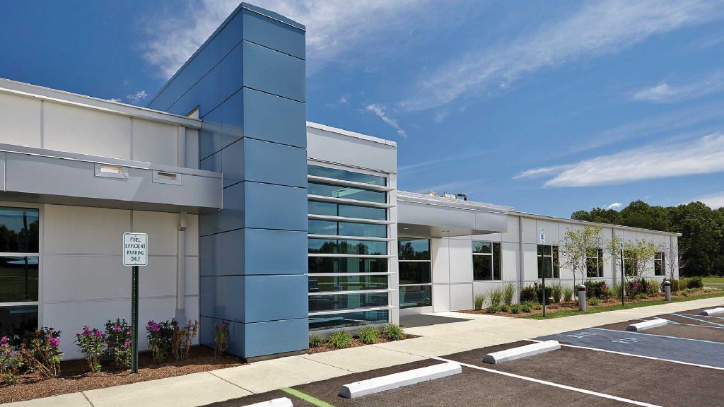 BIC Facility front close-up